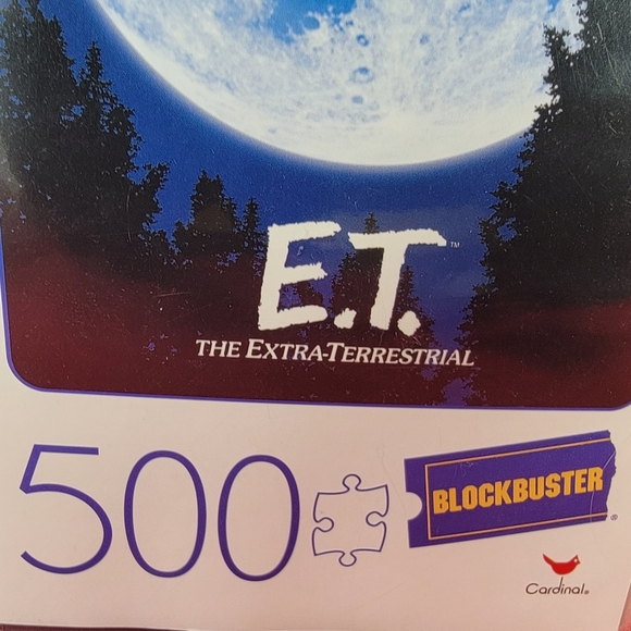 E.t. the extra-terrestrial 500 piece puzzle (nib) - Picture 3 of 6
